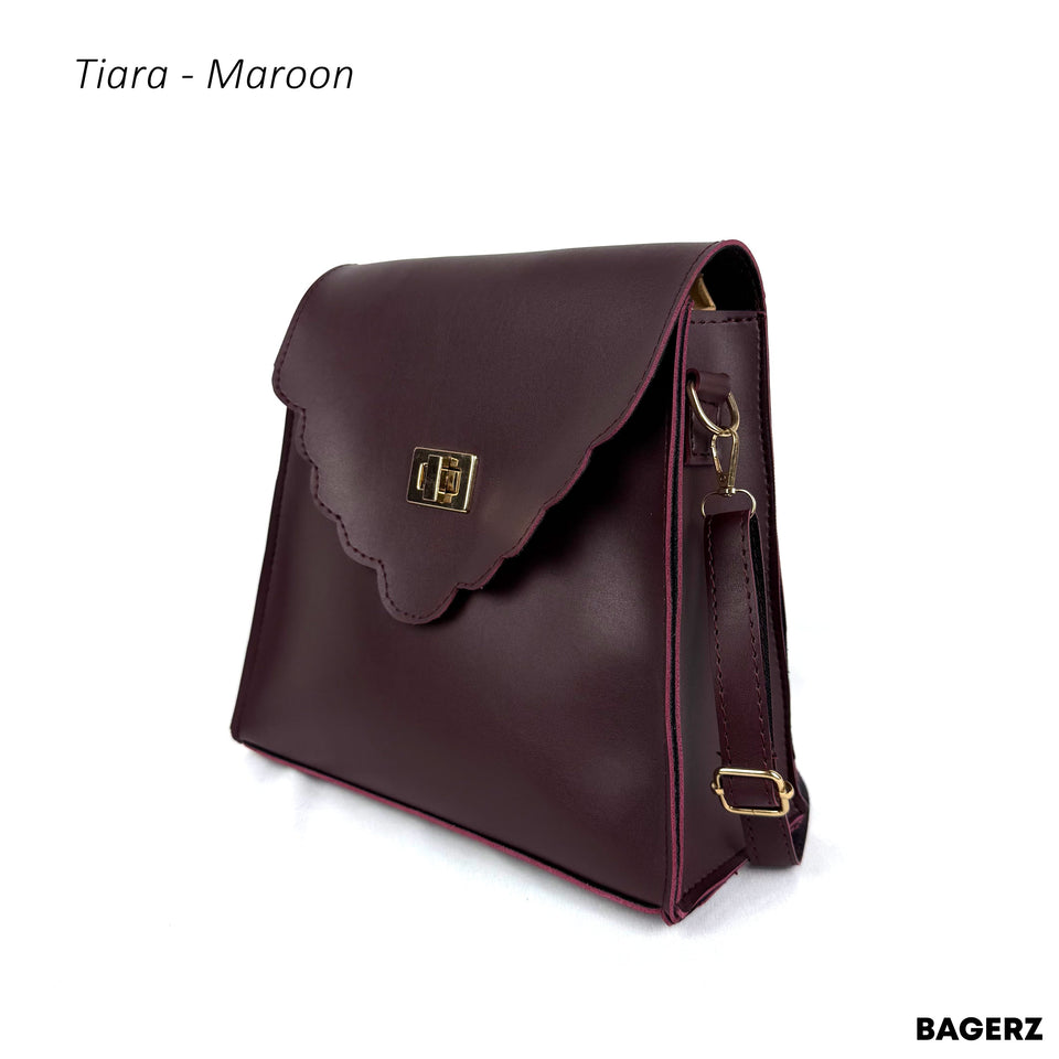 Tiara - Maroon