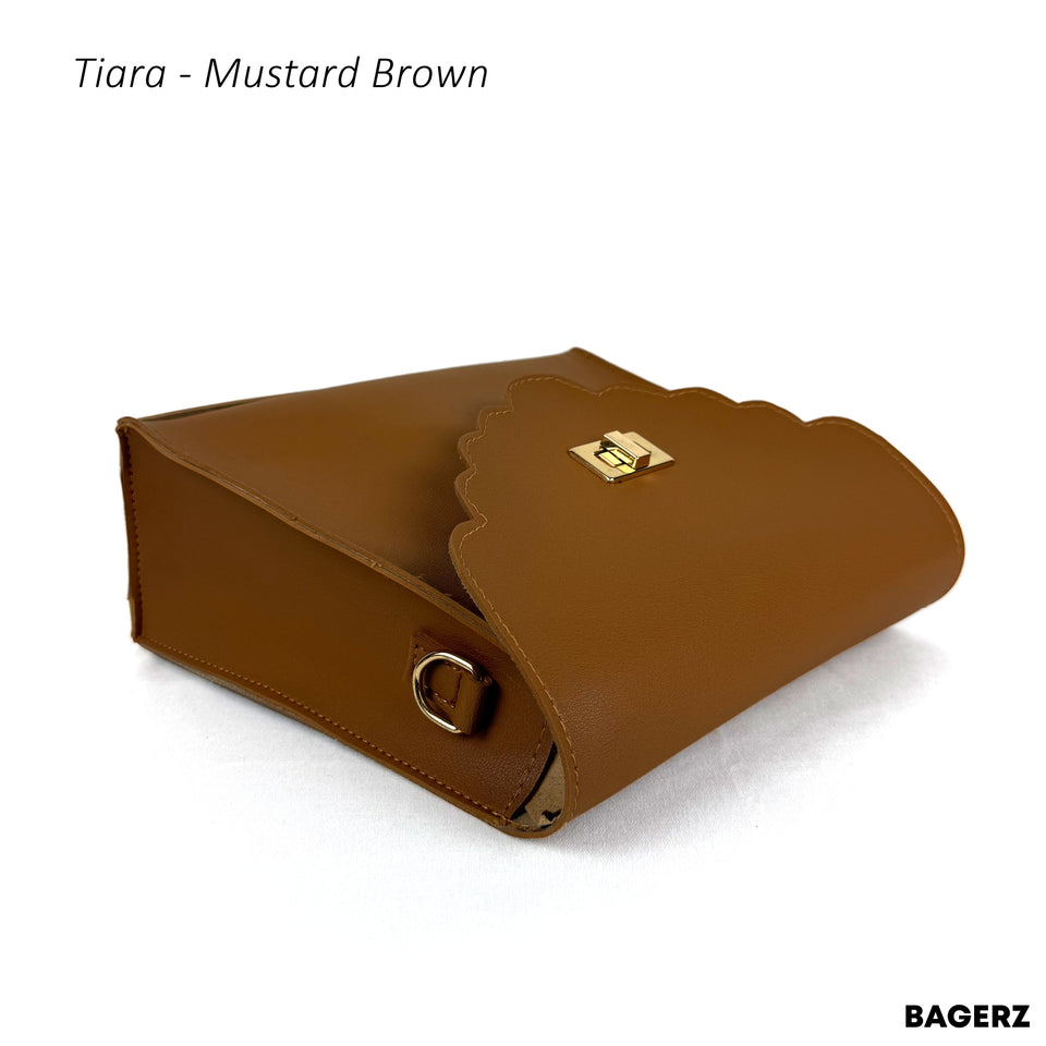 Tiara - Mustard Brown