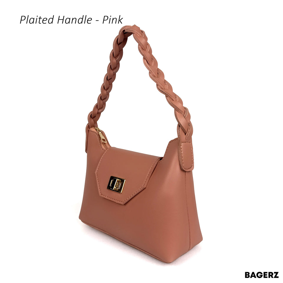 Plaited Handle - Pink