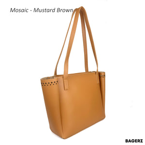 Mosaic - Mustard Brown