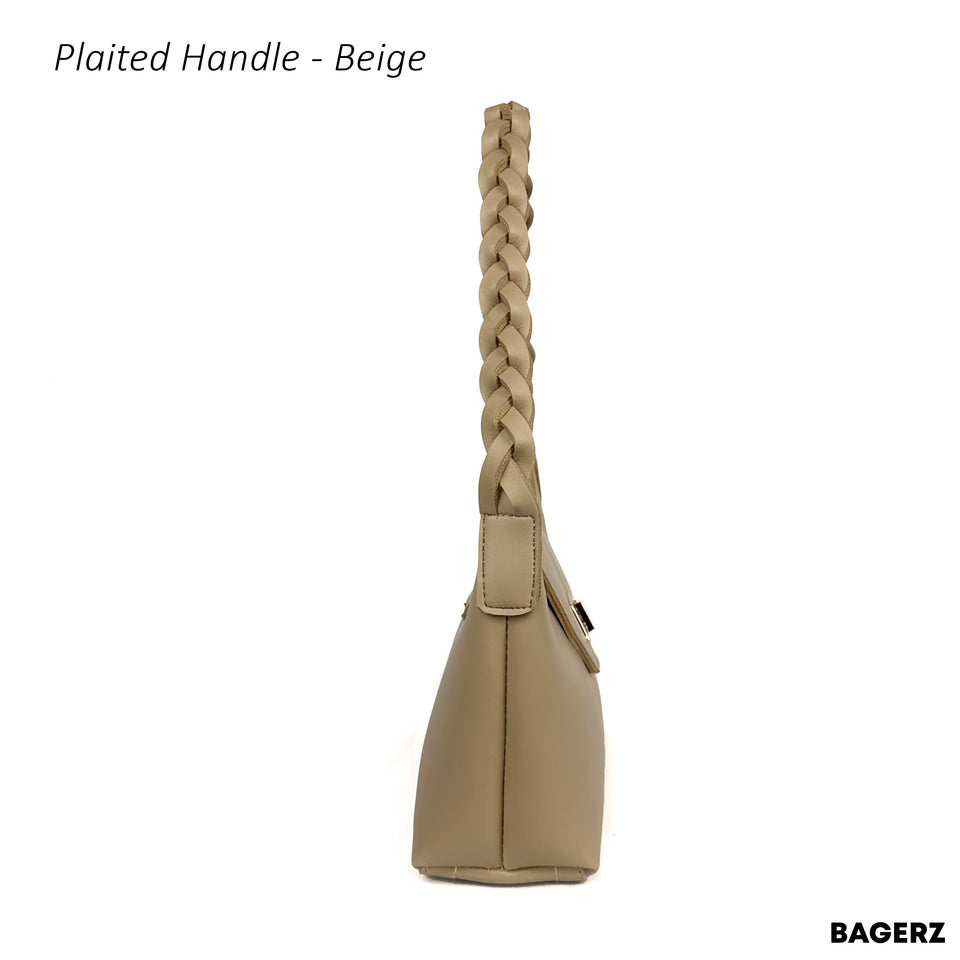 Plaited Handle - Beige